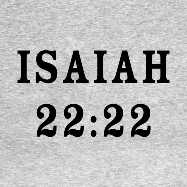 Isaiah 22:22 bible verse by TheWord